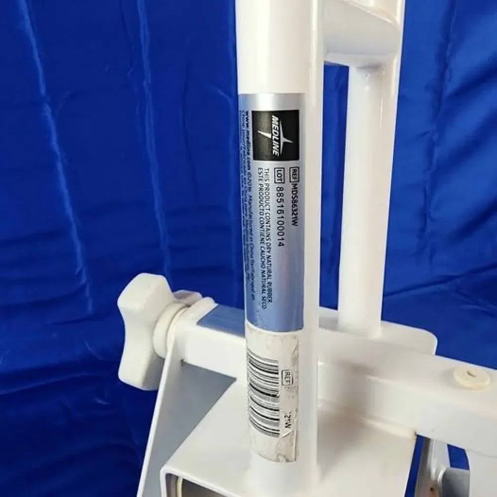 Clamp On Adjustable Bathtub Safety Rail for Adding Stability to Slippery Surface